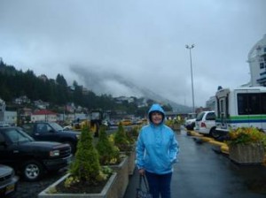 Wet and cold Becky